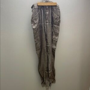 American Eagle Outfitters Gray Cargo Pants